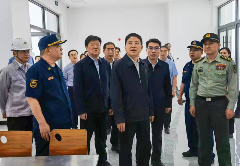 储祥好到西部公司运城市综合训练基地建设项目调研