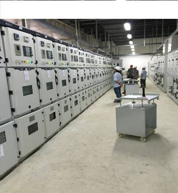 华南分公司承建的合肥万力轮胎项目总降压站成功受电
