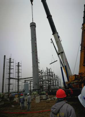 江苏分公司承建的泰兴天马项目施工顺利展开