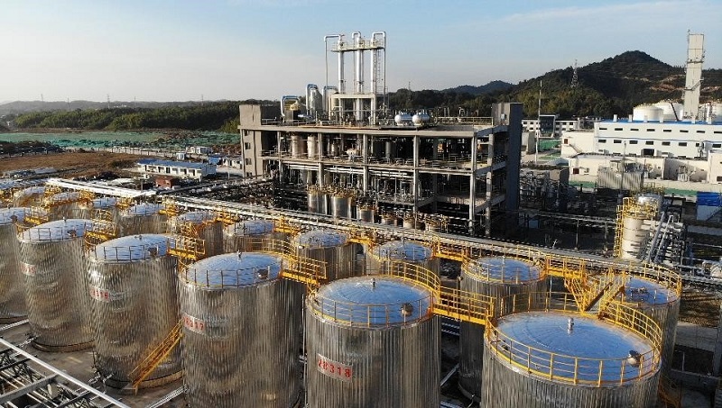 安装制造分公司承建的昌德新材料项目投产