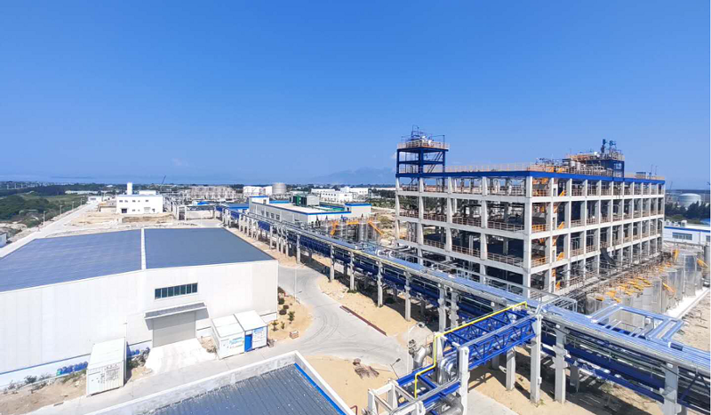 华南分公司古雷中怡DCPD项目聚合投料试车成功