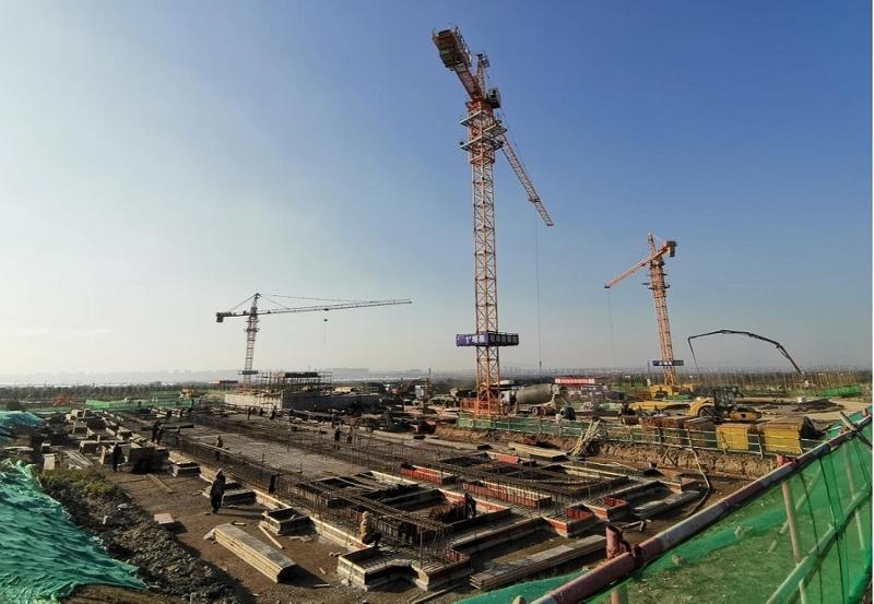 西部分公司运城训练基地项目抢抓生产“全面开花”