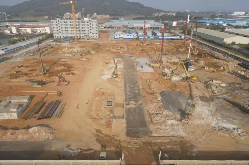 华南分公司桂平垃圾焚烧发电项目桩基施工完美收工