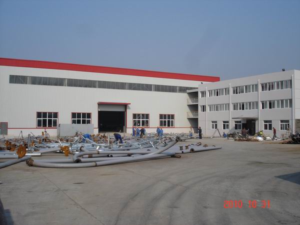 江苏分公司建成管道预制厂房