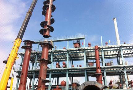 检测分公司广西钦州泰兴石化项目掀起大干高潮