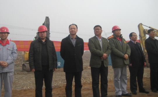 第四直属分公司承建的山西潞宝兴海煤焦化深加工项目开工