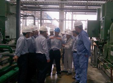 华南分公司承建的中化泉州石化炼油空压装置试车成功