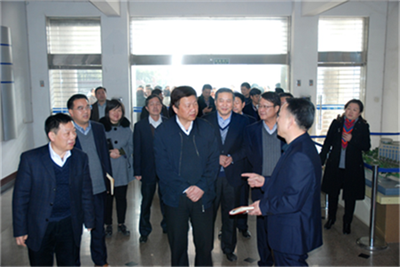 岳阳市委书记卿渐伟来公司调研