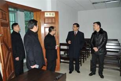 加强法庭工作    打牢法治硬桩