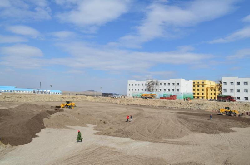 内蒙古分公司乌兰项目土建工作全面铺开