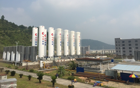 燃气分公司承建的闽清广安LNG气化站三期改扩建工程进入大干