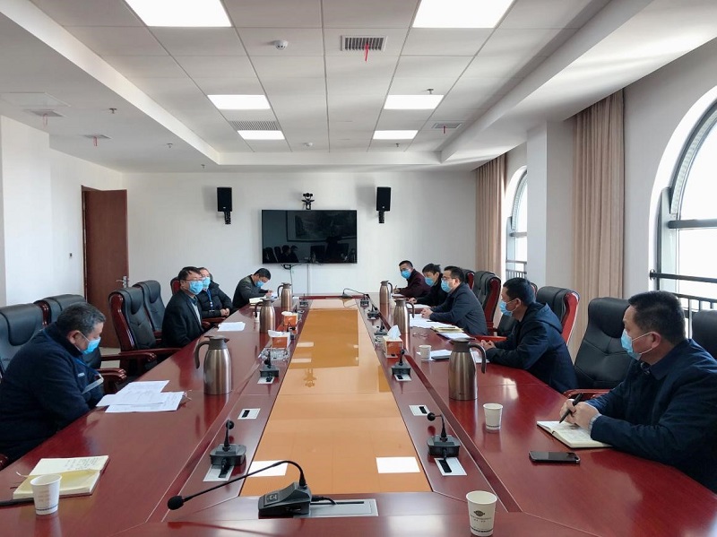 公司召开建筑分公司在岳项目复工推进会