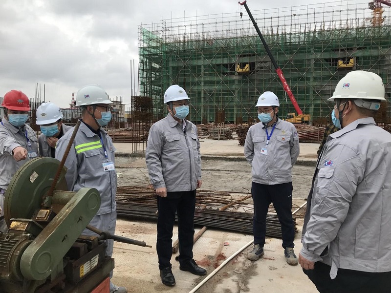 胡流芳到江西南康项目检查指导疫情防控和复工生产工作