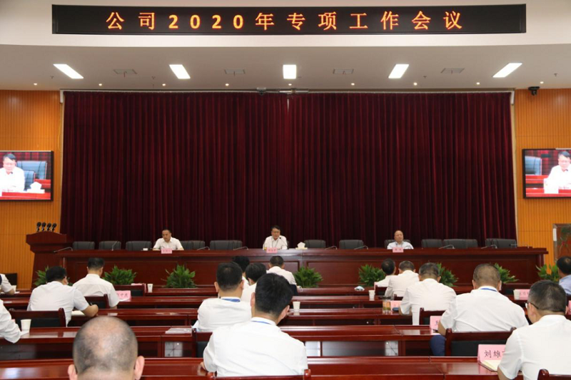公司召开2020年专项工作会议