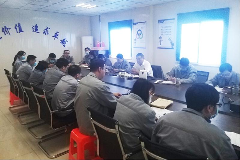 华北分公司党支部召开二季度党员扩大会议