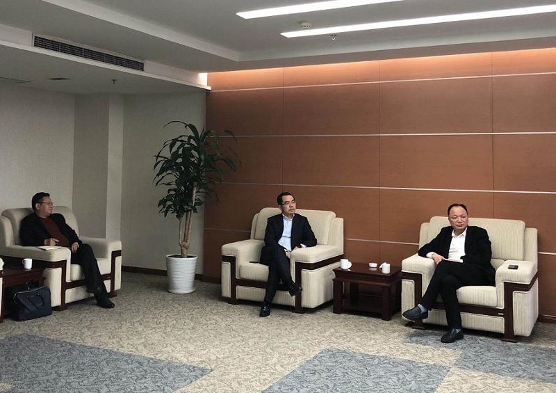周鸿到中国化学西北区域总部进行交流访问