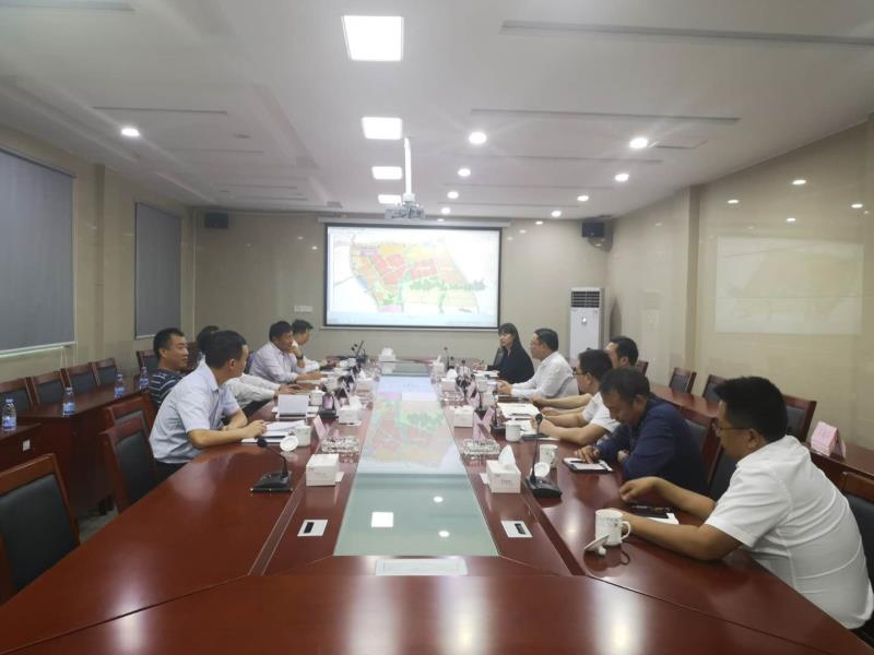 胡流芳拜访环大亚湾新区管委会主任汪习清