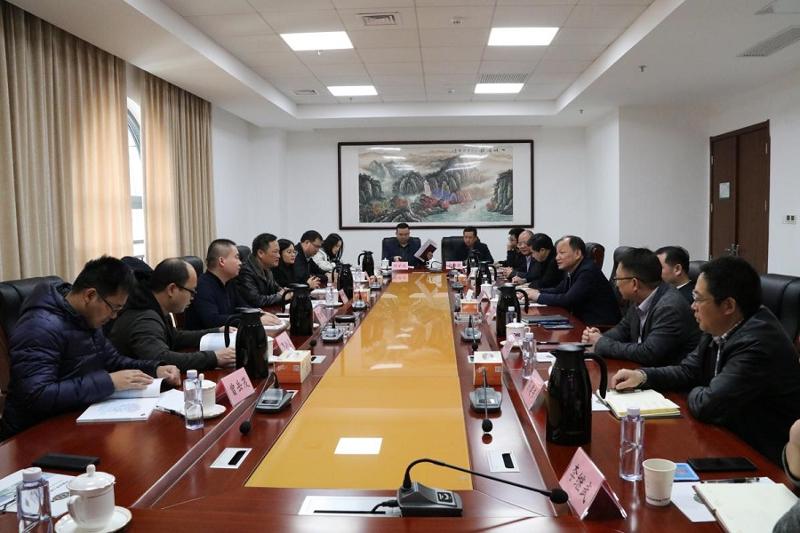 崇左市中泰产业园管委会副主任思勇军一行来公司考察
