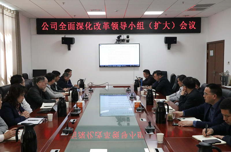 公司召开全面深化改革领导小组会议