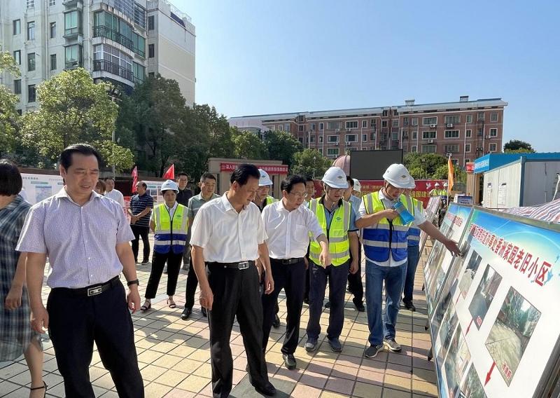 岳阳市人大常委会委员集中视察公司岳阳中心城区污水项目