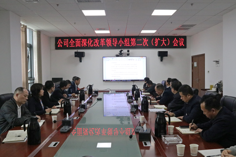 公司召开全面深化改革领导小组2021年第二次（扩大）会议