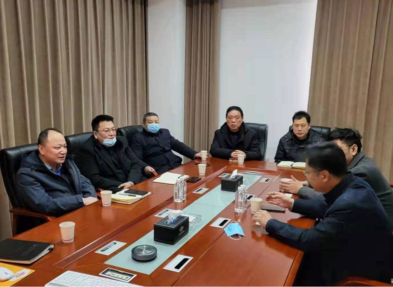 煤科洁能公司副总经理梁琦到中化劳务公司考察