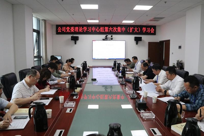 公司党委理论学习中心组举行第六次集中（扩大）学习