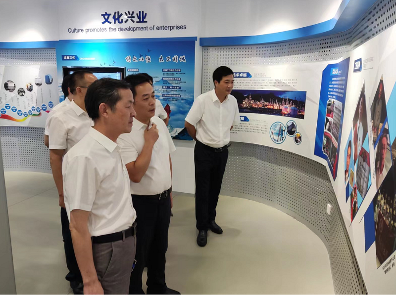汪涛一行到公司调研指导工作