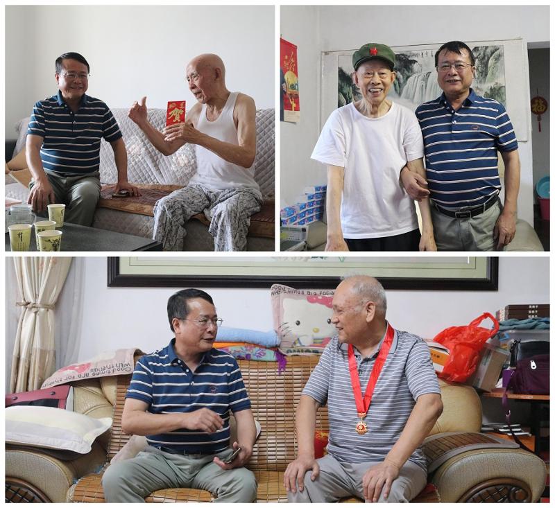 公司党委开展“七一”走访看望慰问活动