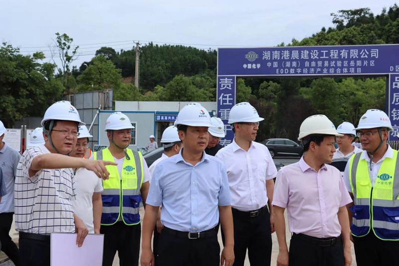 李挚到岳阳自贸片区EOD建设项目调研