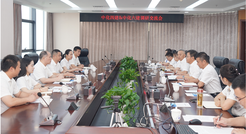 张勇带队赴六化建开展党建工作对标学习