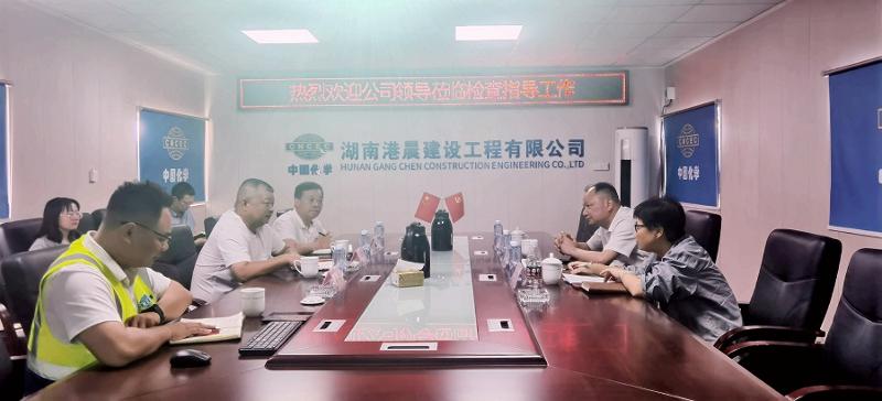 周鸿到岳阳自贸片区EOD建设项目检查指导工作