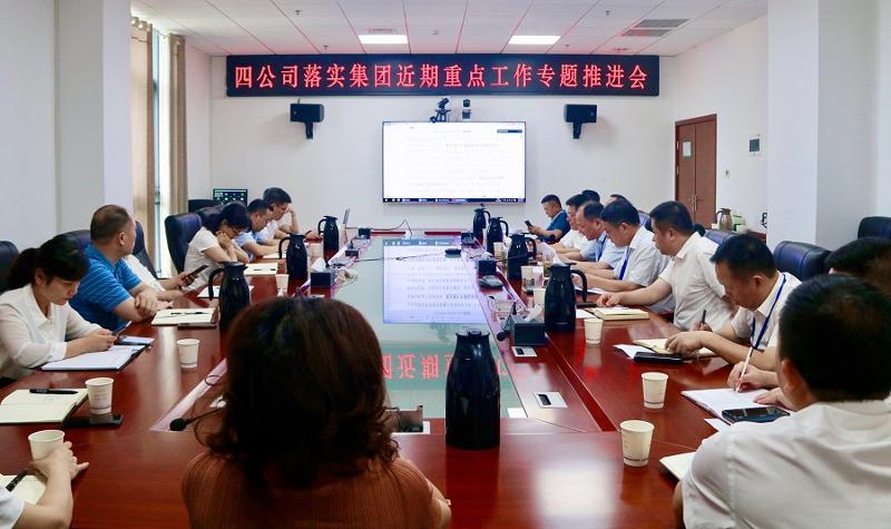 公司召开落实集团近期重点工作专题推进会议