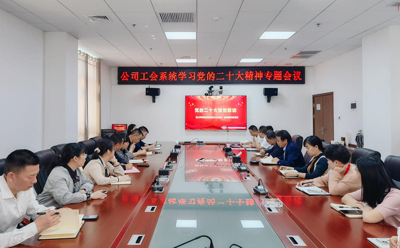 公司学习宣传贯彻党的二十大精神系列报道（一）