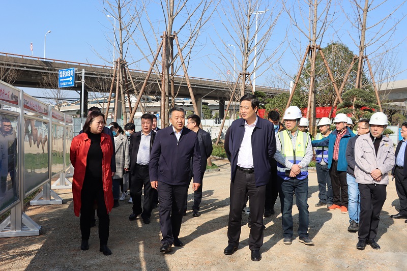 呼和浩特市人大常委会、湖南省财政厅、住建厅先后到岳阳污水治理项目调研