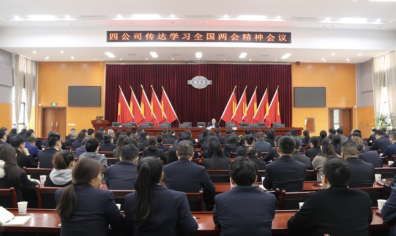 公司召开传达学习2023年全国两会精神会议