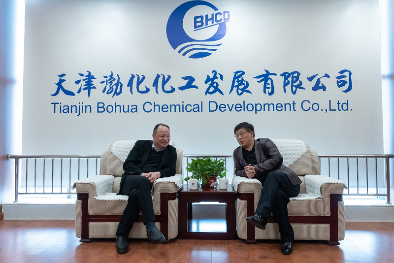 周鸿在天津开展系列商务活动