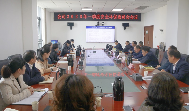 公司召开2023年一季度安全环保委员会会议