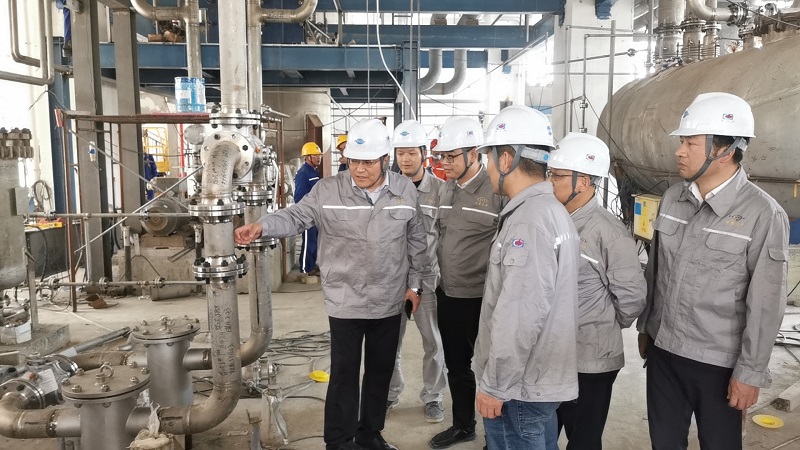 赵亮拜访福建海泉化学公司董事长陈庄善