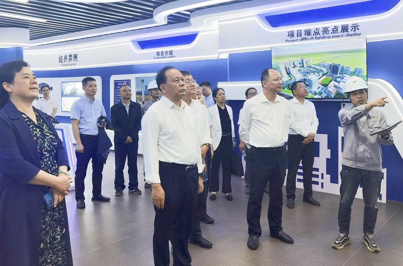 周农到岳阳自贸片区EOD建设项目调研指导工作
