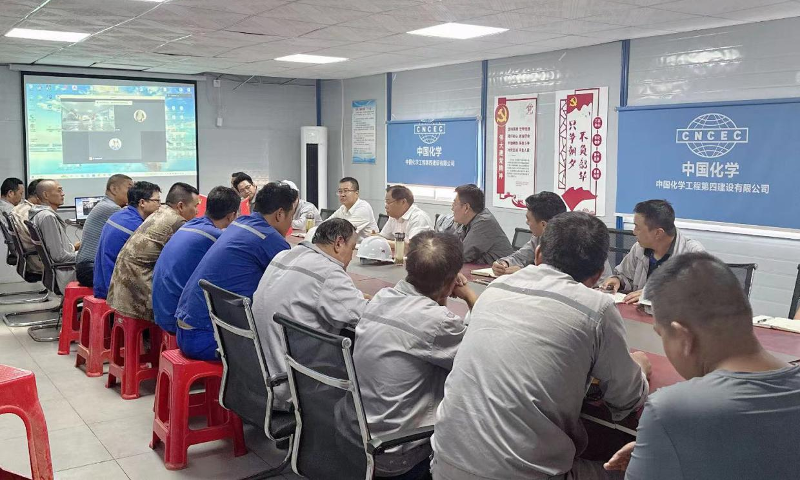 赵亮到湖南利尔生物制药项目调研并拜访业主