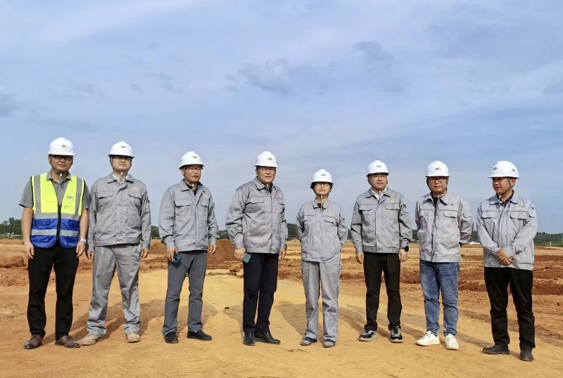 赵亮到市政公司岳阳县多项目慰问调研