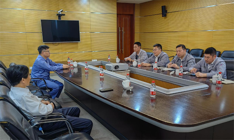 赵亮拜访恒力集团副董事长陈新华