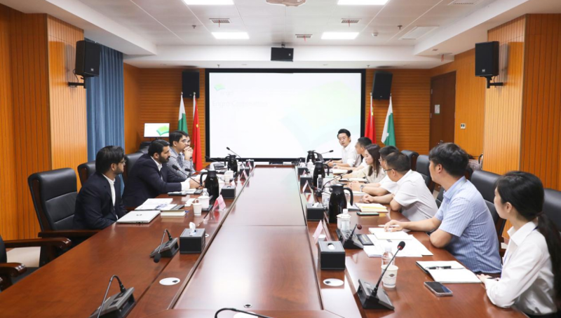 赵亮会见巴基斯坦恩格鲁集团公司项目、服务及战略采购