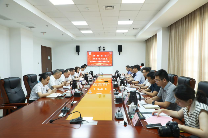 岳阳市中级人民法院到公司开展“建筑行业诉源治理”调研