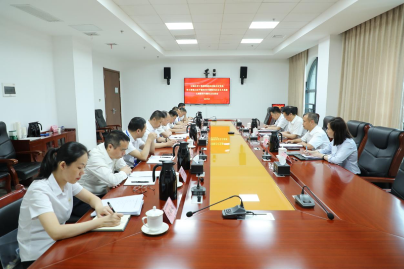 公司党委召开学习贯彻习近平新时代中国特色社会主义思想主题教育专题民主生活会