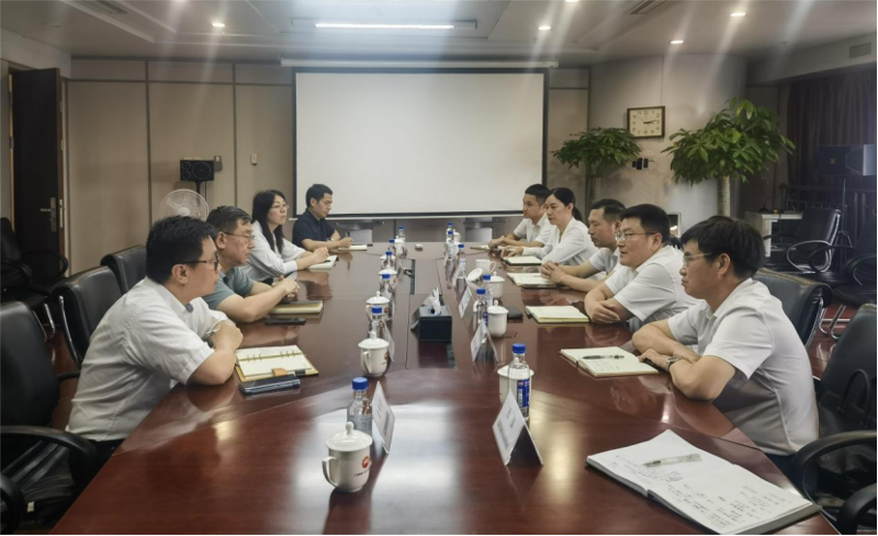 赵亮拜访广东寰球广业工程有限公司董事长焦晋安