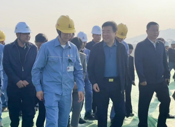 陈飞到公司中石化岳阳乙烯项目调研