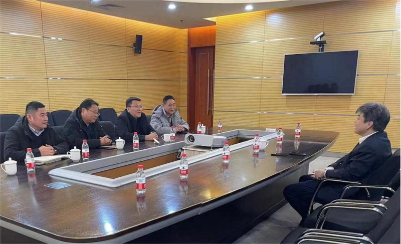 赵亮拜访大连恒力石化有限公司总经理许锦