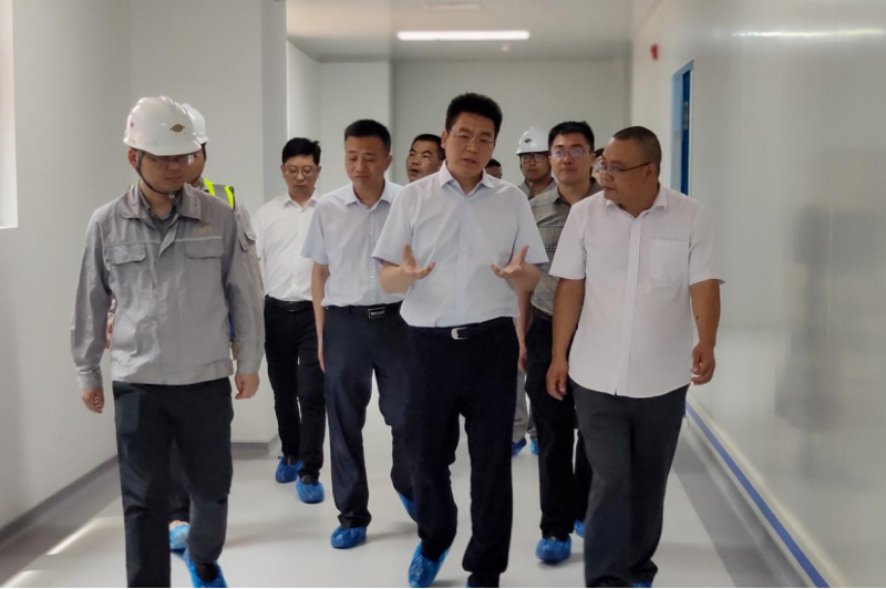 肖湘晖到市政工程公司岳阳高新区多个项目调研
